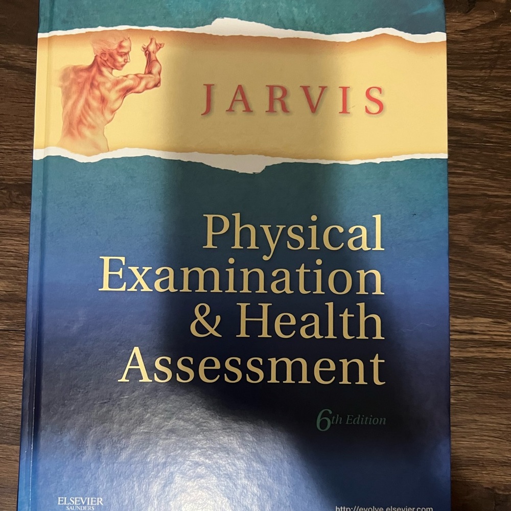 Jarvis physical Exam and health assessment hardcover